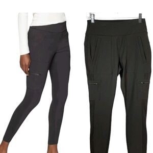Athleta Black Leggings Sleek Streamlined Fit